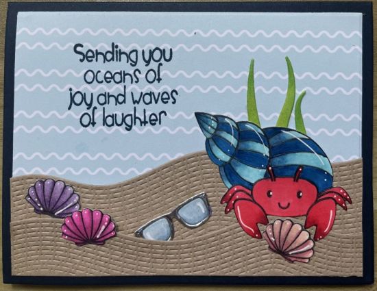 Hermit crab joy and laughter
Keywords: SeaFloor Hermit crab sunglasses sea bottom sand