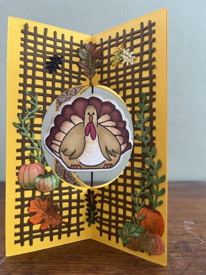 Criss Cross Turkey
A criss cross card for Thanksgiving
Keywords: Thanksgiving criss-cross turkey