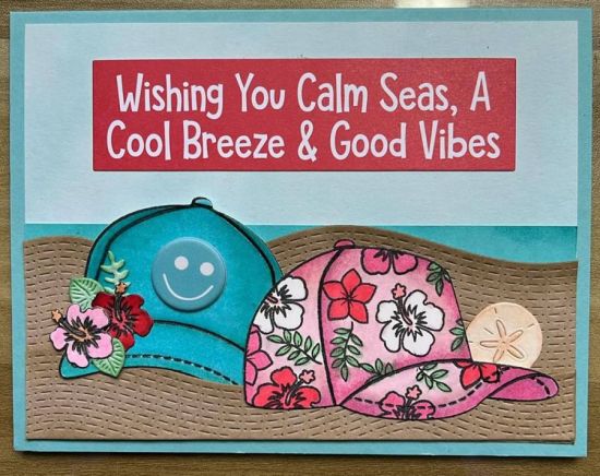 Good Vibes Beach Hats
Two hats and a beach
Keywords: SeaFloor Beach trucker hats hibiscus