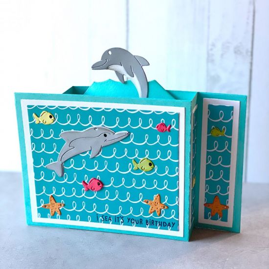 Keywords: Dolphin wiper card SurpriseWiperCard