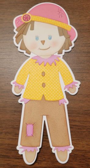 My first Scarecrow fold-it. 
