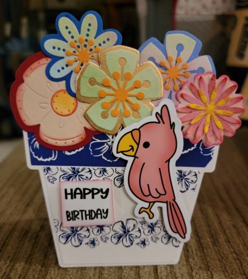 Flower Pot Fold-it 
This is my favorite!

