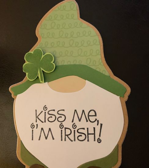 Kiss Me I�m Irish Gmone
St Patty�s Day Gnome
Keywords: Gnome, shamrock