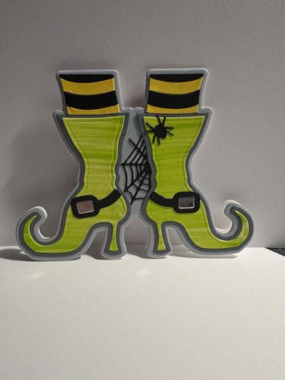 Witches Boots
Fold it as Witches Boots. 
Keywords: Witches boots