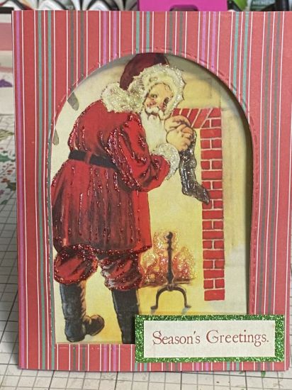 Keywords: A2 rounded window card die set