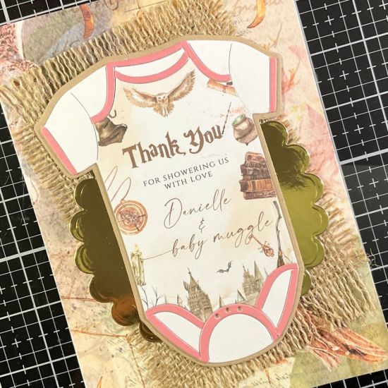 Baby Muggle Thank You Card
