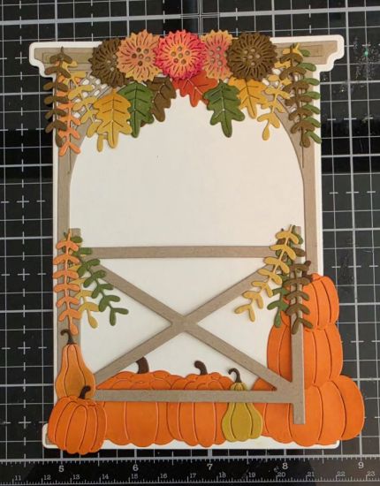Fall Arch Fold-It
Arch Fold-It and fall elements from the rounded step up card base
