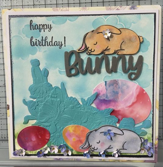 Bunny and eggs
