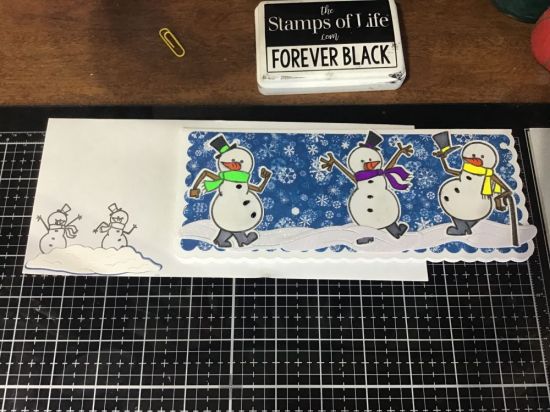 Merry Christmas snowman 
