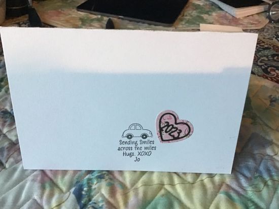Back of get well 
Keywords: Get well personal stamp