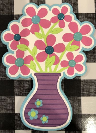 Flower Vase Fold-it Cover
