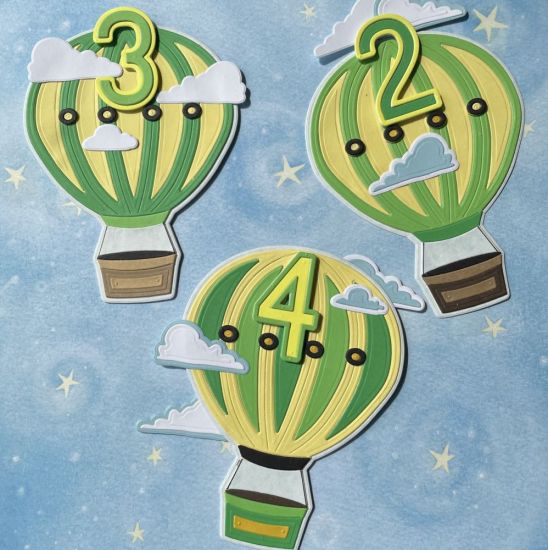 Birthday HotAir Balloons

