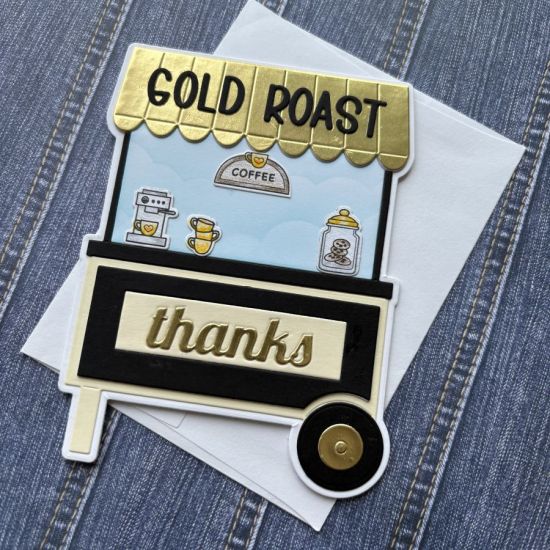 Keywords: Coffee Cart food cart thank you