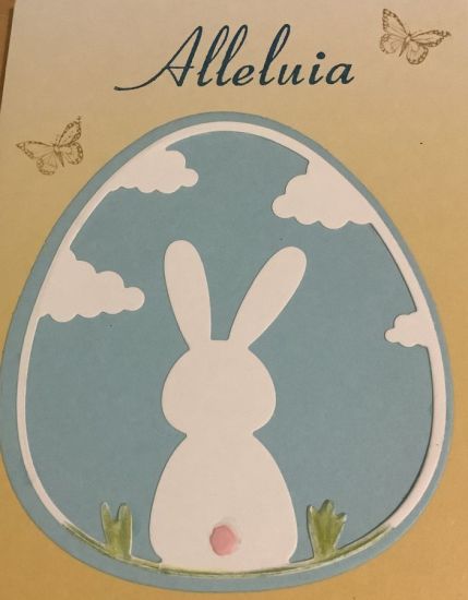 Alleluia
Easter Egg drop in filel
