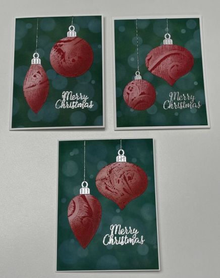 Christmas ornaments
Charming Christmas ornaments die cut out of created paper and mounted on blended background.
Keywords: Ornaments Christmas charming