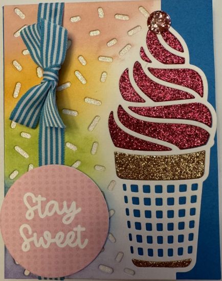 Card #1
The Front of card #1
