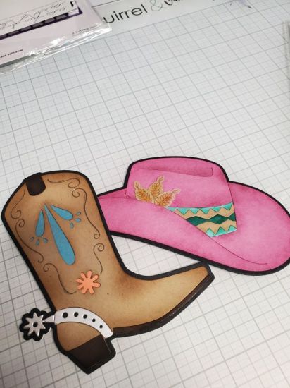 Cowboy hat and boot
Keywords: Cowboy