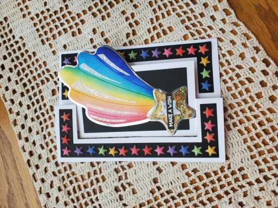 5x7 rectangle flip it /shooting star
Shooting star flip it
Keywords:  5x7 Flip it. Shooting star. 