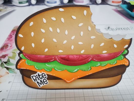 Bun in a million
Hamburger card
Keywords: Hamburger, fold it 