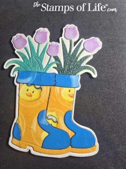 Rubber Ducks
Used a shopping bag to create these adorable boots!
