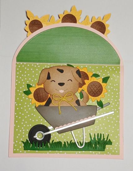 Happy Sunflowers (Open)
Cheerful 3 Fold-It’s in One Card

