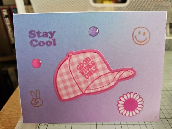 Encouragement
Made this encouragement card for a friend. 
Keywords: Encouragement