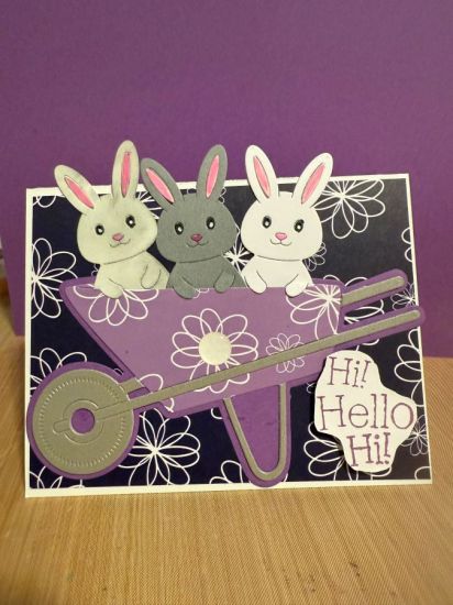 Bunny hello
Keywords: Wheelbarrow fold it Carrot fold it