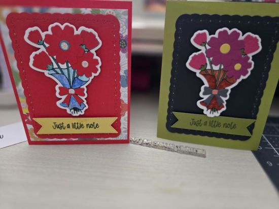 February Cards
Cards made with the stamp and die kits for February 2026.
Keywords: Blooms